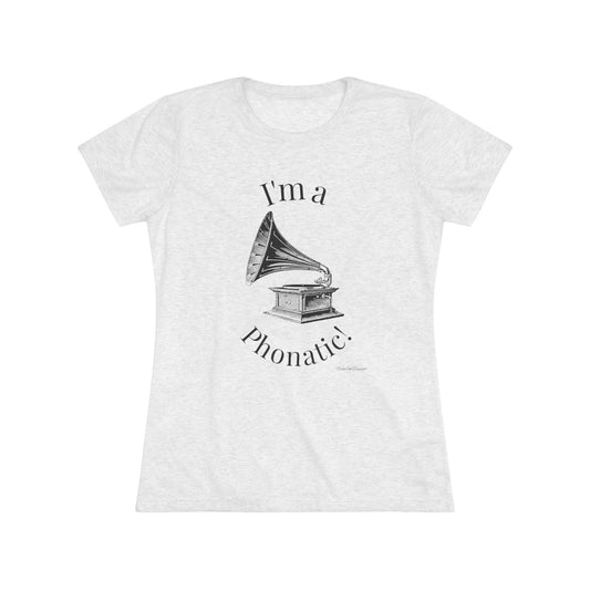 Women's Phonatic Tri-blend Tee