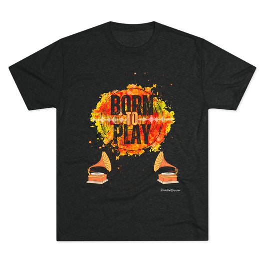 Men's Born To Play Tri-Blend Tee